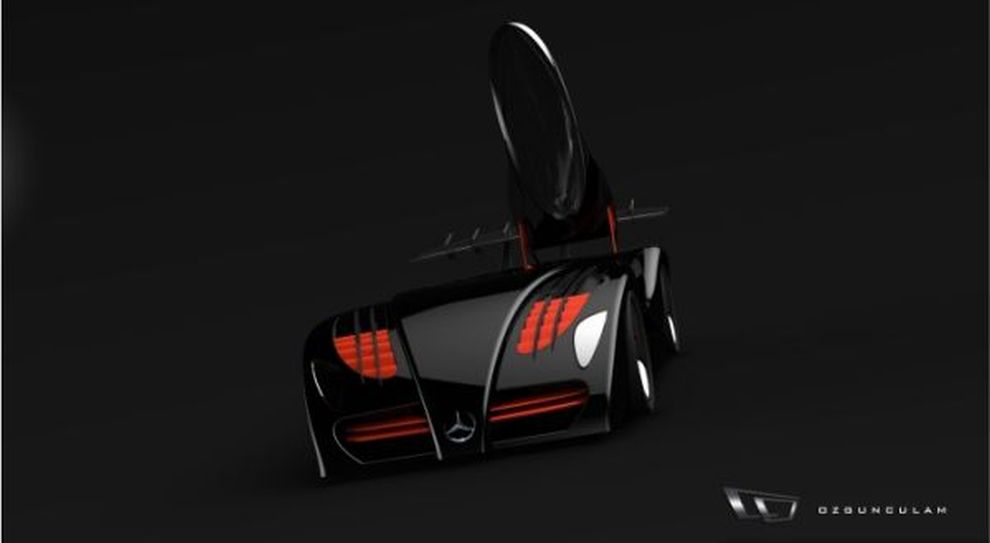 Mercedes LeMans Electric Race Car Concept