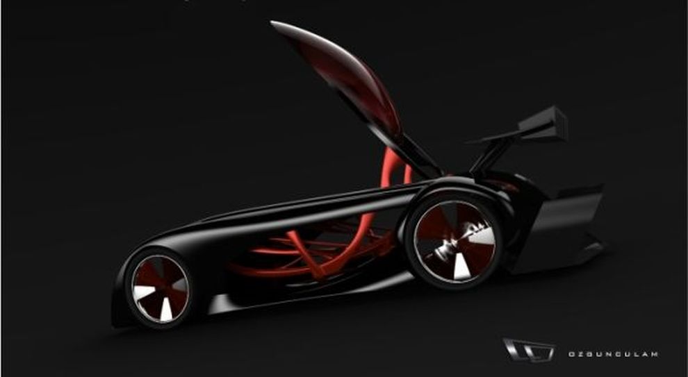 Mercedes LeMans Electric Race Car Concept