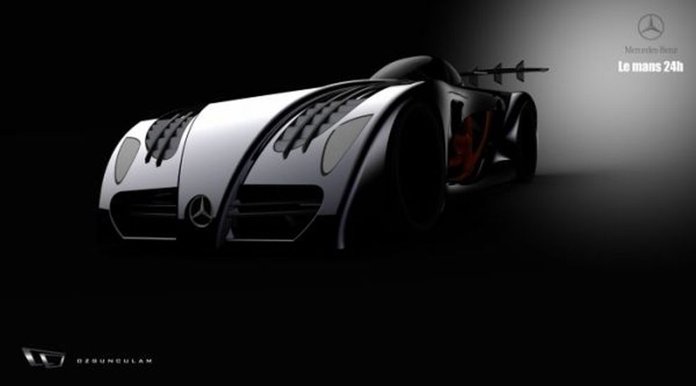 Mercedes LeMans Electric Race Car Concept