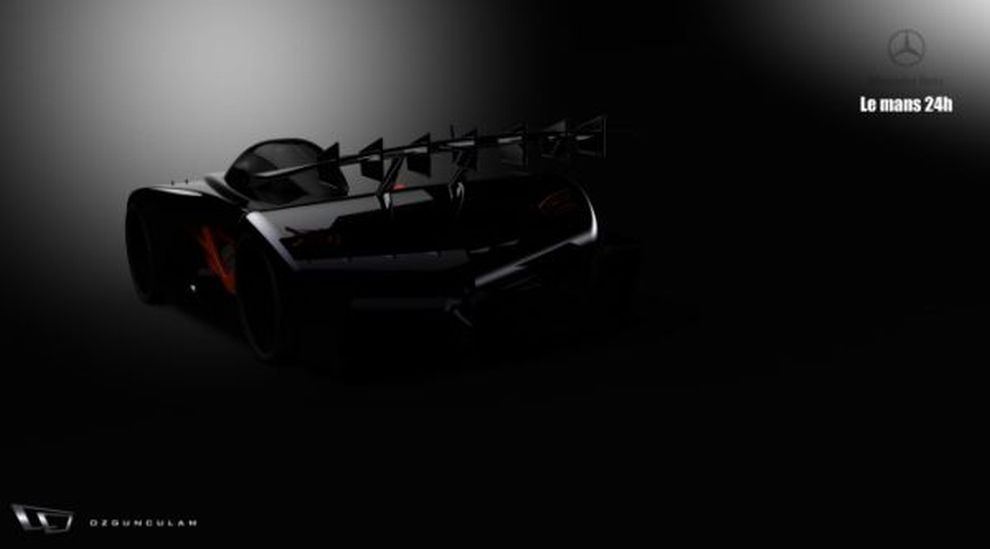 Mercedes LeMans Electric Race Car Concept