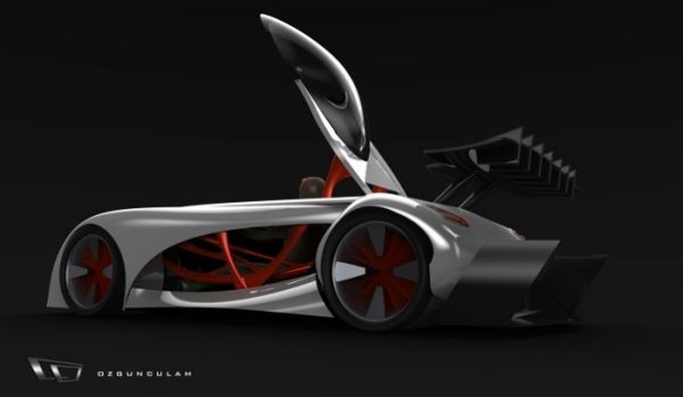 Mercedes LeMans Electric Race Car Concept