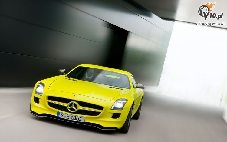 Mercedes SLS AMG E-Cell Concept