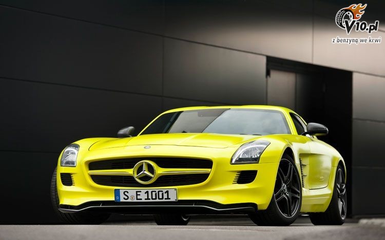 Mercedes SLS AMG E-Cell Concept