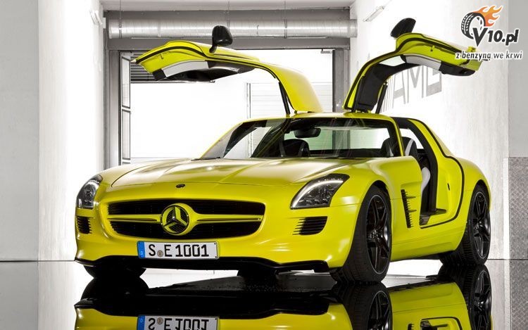 Mercedes SLS AMG E-Cell Concept