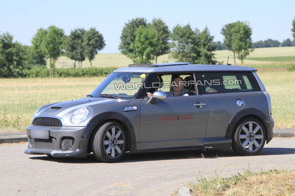 Nowy Mini Clubman S Hybrid - zdjcie szpiegowskie
