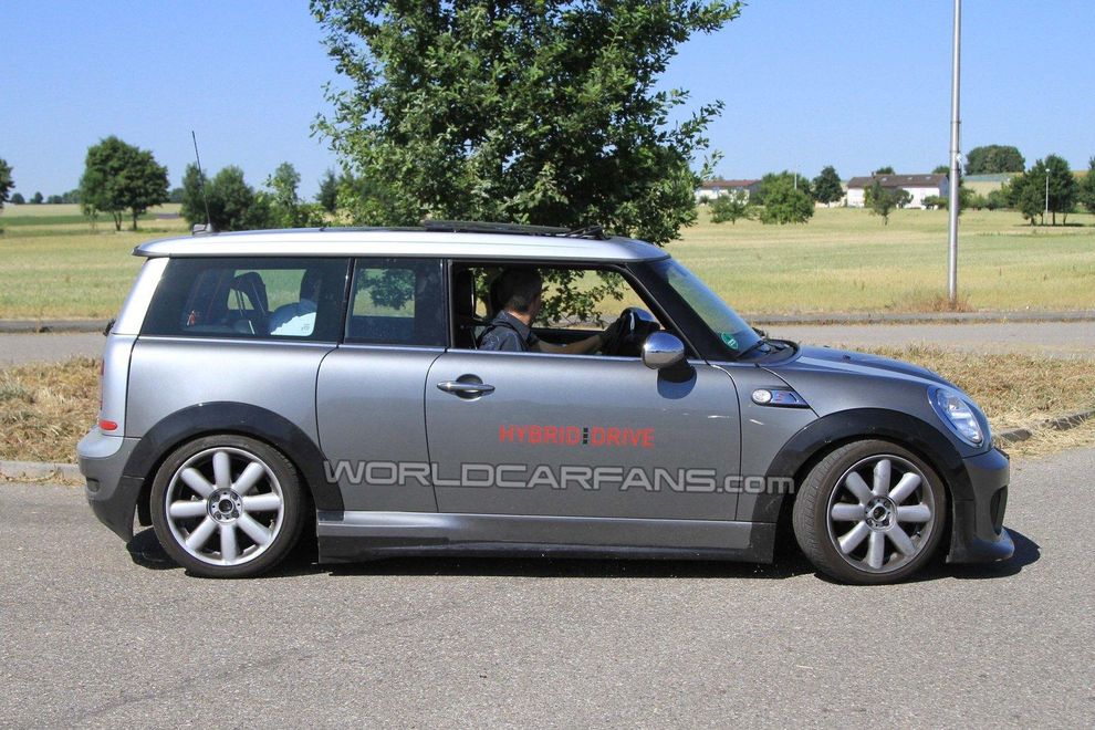 Nowy Mini Clubman S Hybrid - zdjcie szpiegowskie
