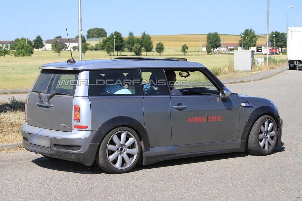 Nowy Mini Clubman S Hybrid - zdjcie szpiegowskie