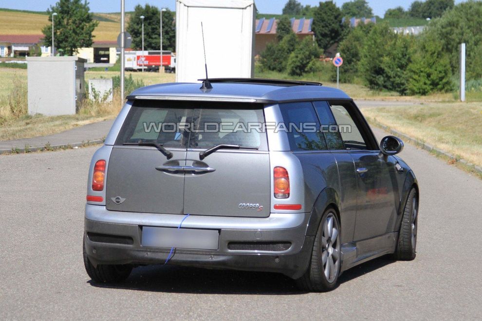 Nowy Mini Clubman S Hybrid - zdjcie szpiegowskie