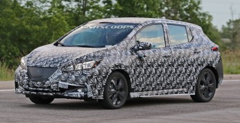 Nowy Nissan Leaf przyłapany na testach