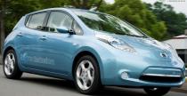 Nissan Leaf i dymicy bilboard