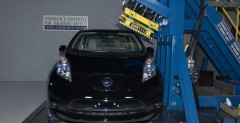 Nissan Leaf - test zderzeniowy Nissan Leaf - test zderzeniowy