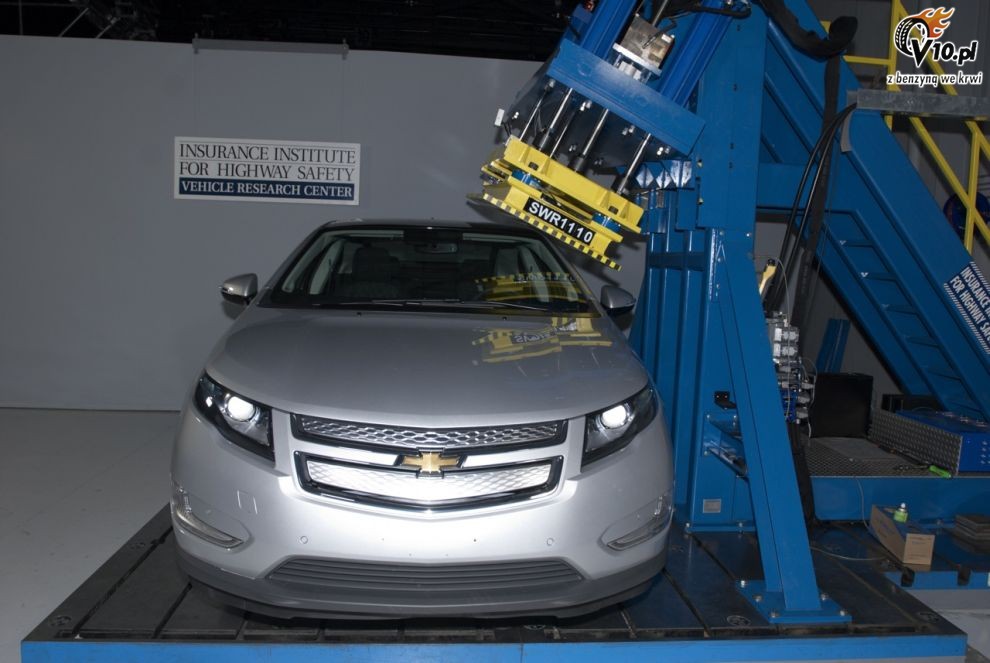 Chevrolet Volt - test zderzeniowy