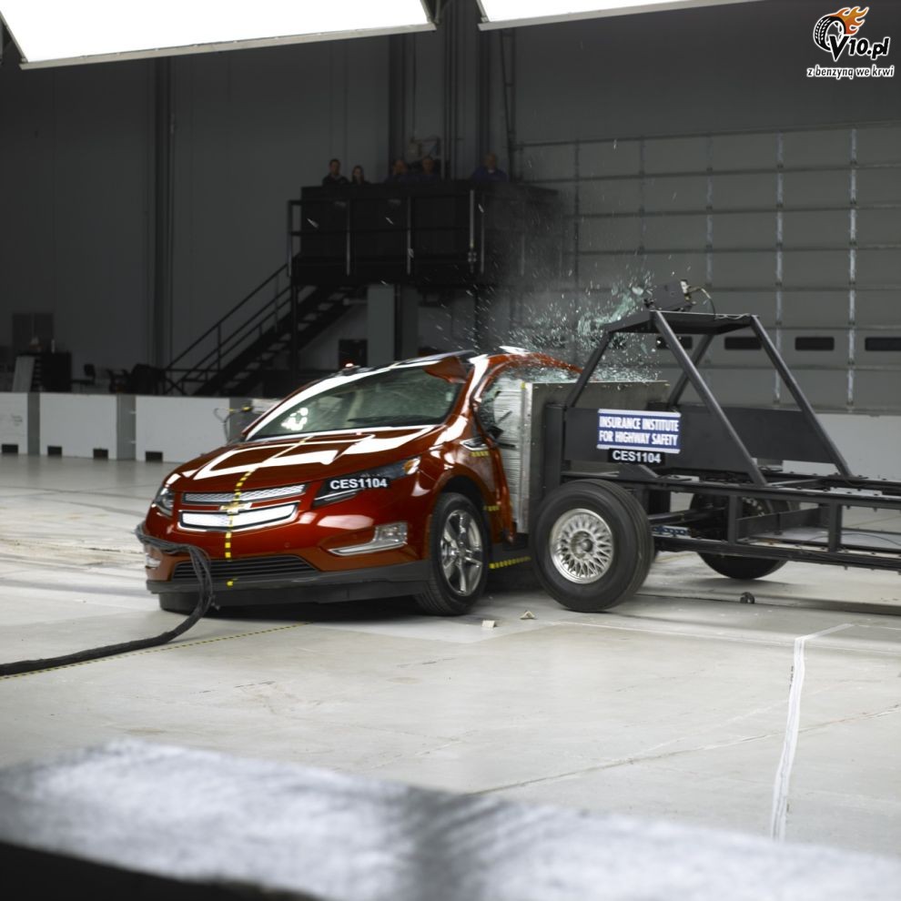 Chevrolet Volt - test zderzeniowy