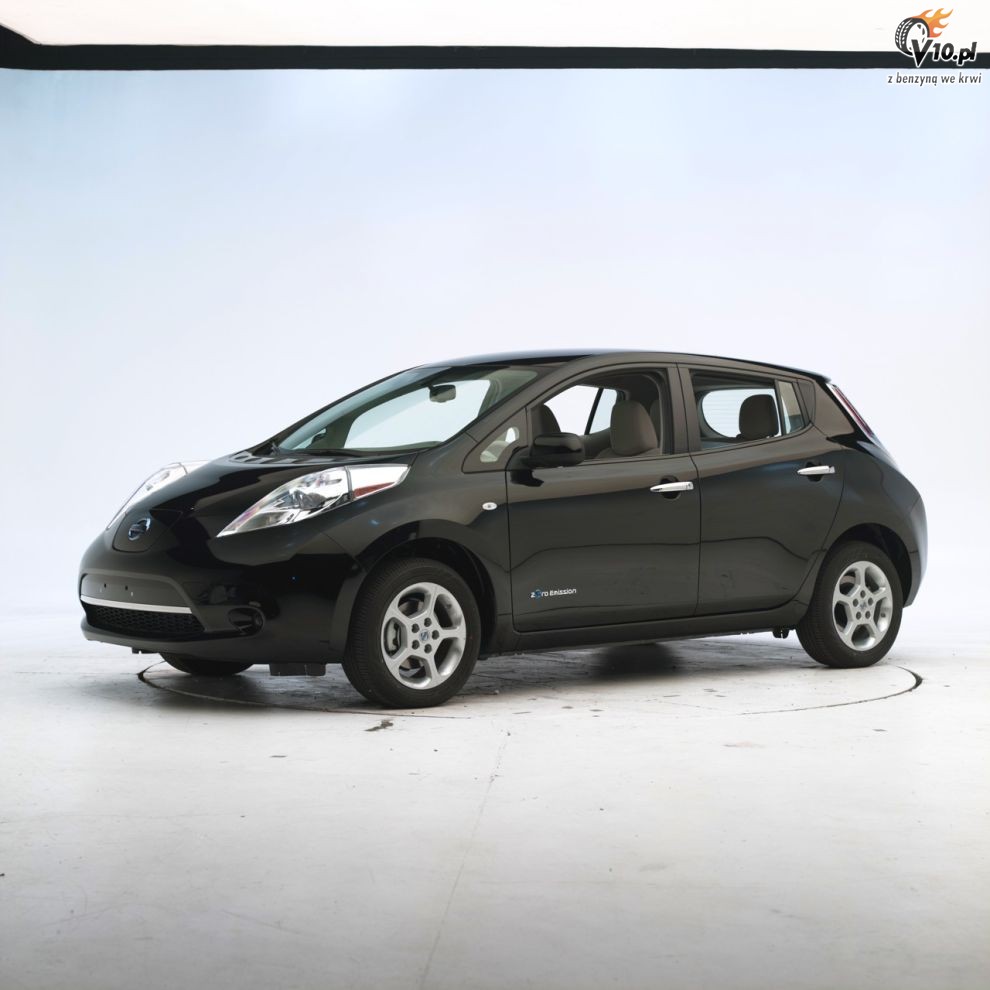 Nissan Leaf - test zderzeniowy