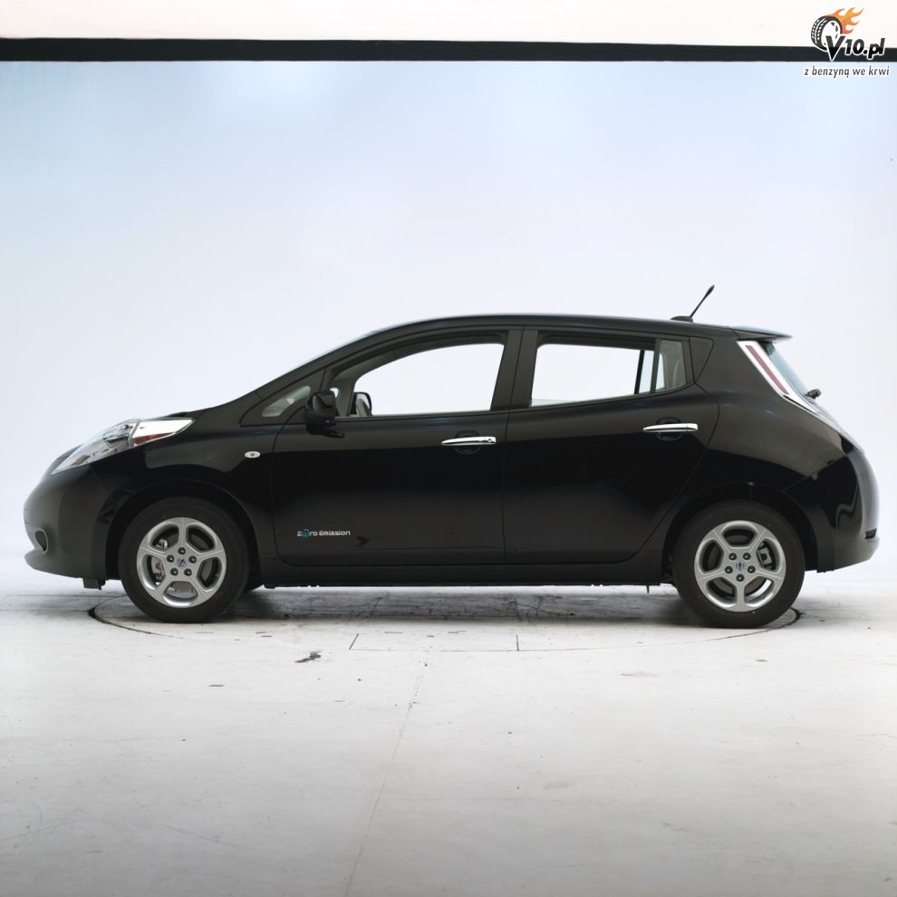 Nissan Leaf - test zderzeniowy
