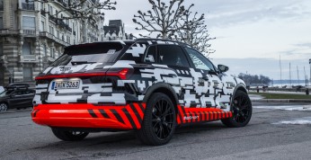 Audi E-Tron - koncept na ulicach Genewy