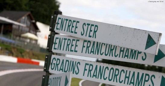 GP Belgii - Spa - treningi
