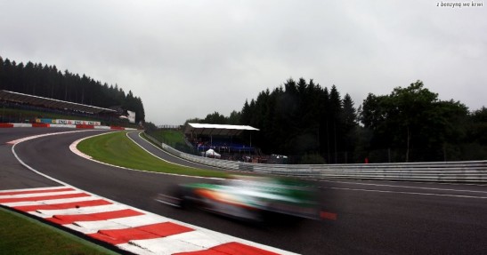 GP Belgii - Spa - treningi