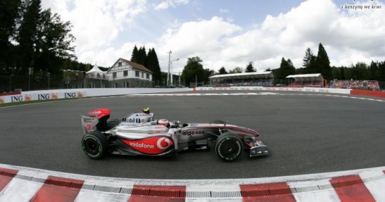 GP Belgii - Spa - treningi