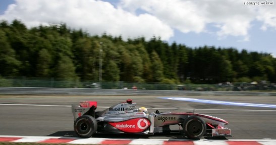 GP Belgii - Spa - treningi