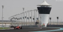 Ferrari na Yas Marina Circuit