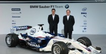 Dr Mario Theissen, Willy Rampf i BMW Sauber F1.07 Dr Mario Theissen, Willy Rampf i BMW Sauber F1.07