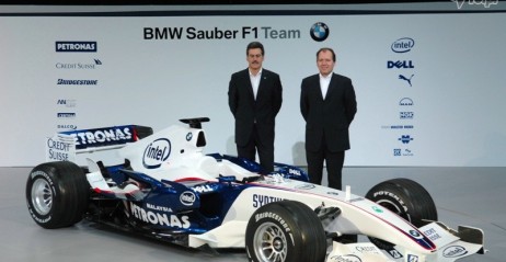 Dr Mario Theissen, Willy Rampf i BMW Sauber F1.07