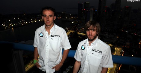 Robert Kubica i Nick Heidfeld