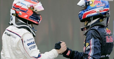 Mark Webber i Robert Kubica