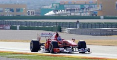 Fernando Alonso - testy w Walencji