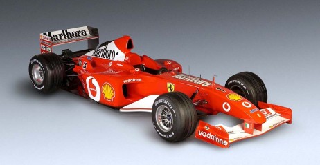Ferrari F2002 - baza dla Toyoty TF103