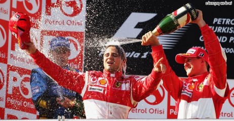 Michael Schumacher Felipe Massa