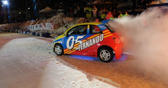 Wrooom 2011 - impreza Ferrari na śniegu