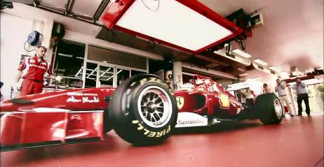 zwyke paliwo vs paliwo F1 - test Ferrari