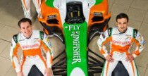 Kierowcy Force India z nowym bolidem