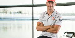 Jenson Button w McLaren Technology Center