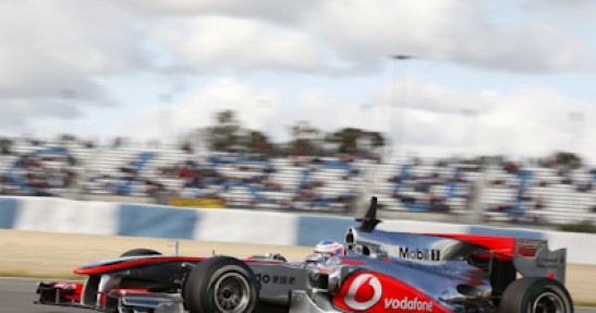 Jenson Button i Lewis Hamilton razem na torze