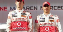 Jenson Button i Lewis Hamilton