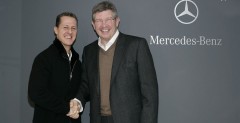 Michael Schumacher Ross Brawn