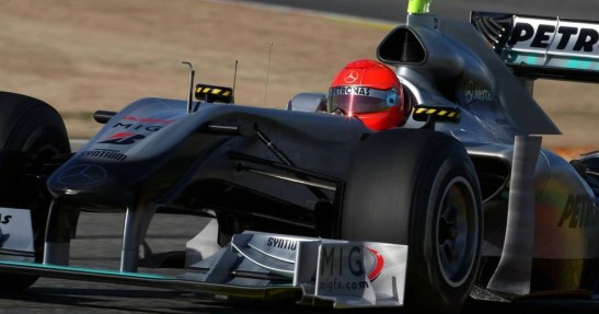 Mercedes GP W01