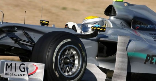 Mercedes GP W01