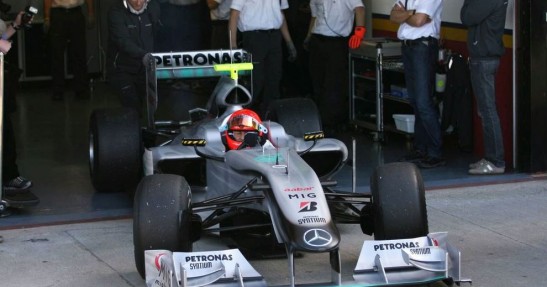 Mercedes GP W01