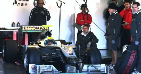 Mercedes GP W01