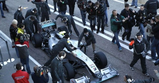 Mercedes GP W01