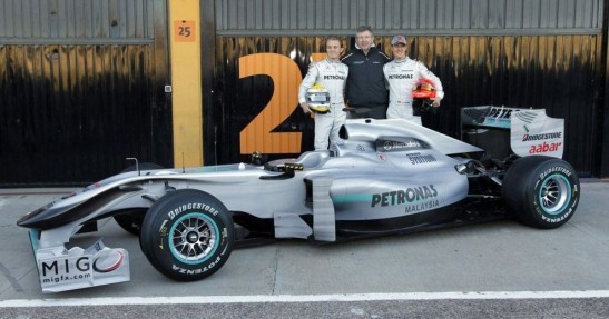 Mercedes GP W01