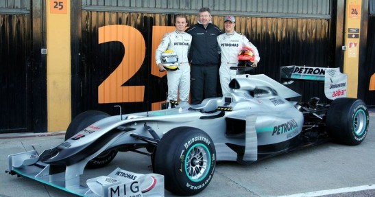 Mercedes GP W01
