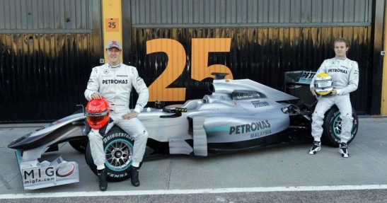 Mercedes GP W01