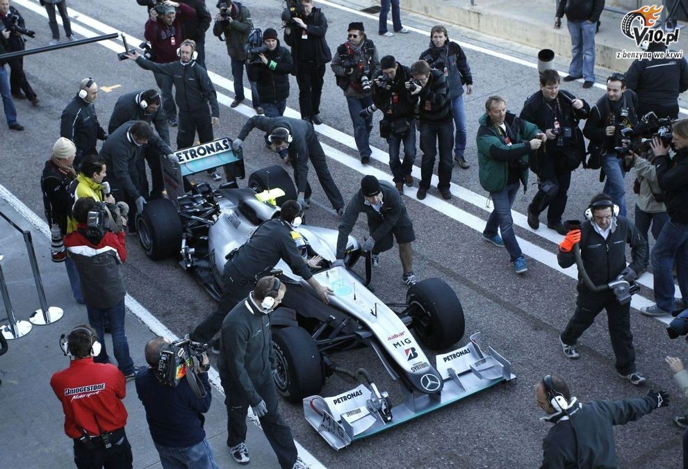 Mercedes GP W01