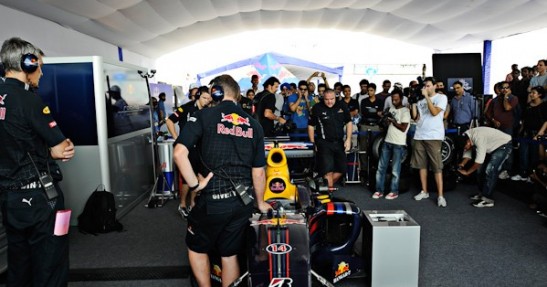 Red Bull Racing - Pokaz w Mumbaju