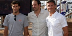 Mark Webber, Heinz Kinigadner, David Coulthard